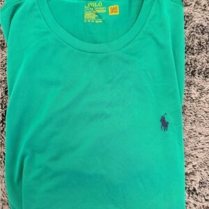 Polo by Ralph Lauren Teal Performance Shirt